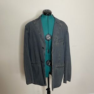Kenneth Cole Denim Blazer size M